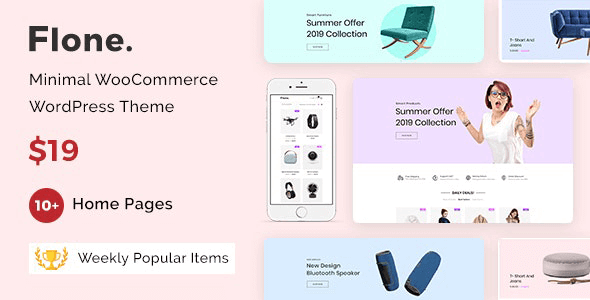 Flone 3.4.1 NULLED – Minimal WooCommerce WordPress Theme