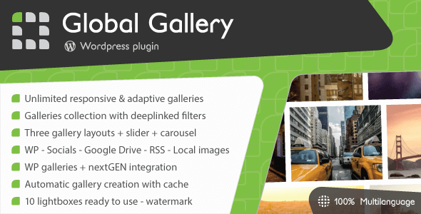 Global Gallery 8.2.2 NULLED – WordPress Responsive Gallery