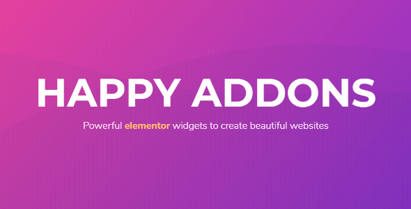 Happy Elementor Addons Pro 2.6.0 NULLED