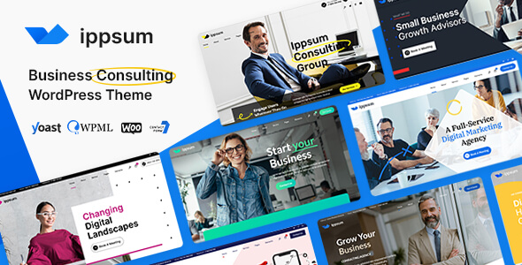 Ippsum 1.0.8 – Business Consulting WordPress Theme