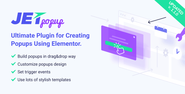 JetPopup 1.6.0 – Popup Addon for Elementor