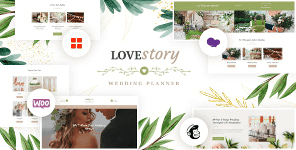 Love Story 1.3.3 – A Beautiful Wedding and Event Planner WordPress Theme