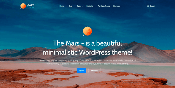 Mars 1.3.2 NULLED – Multipurpose Creative Studio and Agency Template