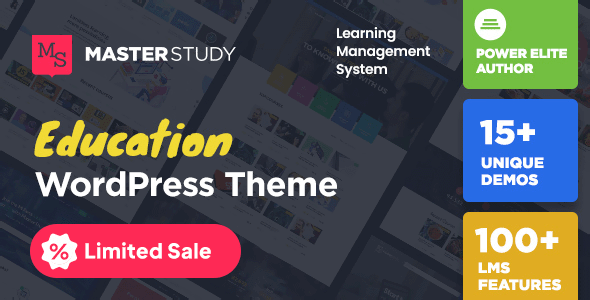 Masterstudy 4.5.7 NULLED – Education Center WordPress Theme