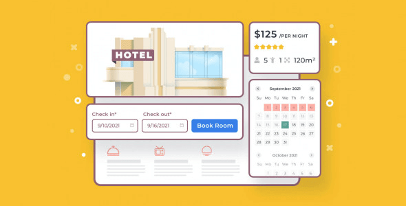 MotoPress Hotel Booking 4.4.2 – WordPress booking plugin for rental property