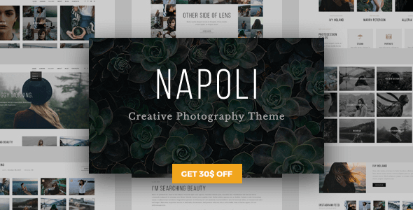 Napoli 2.2.9 – Modern Photography Portfolio Theme