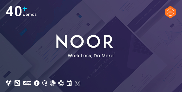 Noor 5.9.3 NULLED – Multipurpose & Fully Customizable Creative Theme