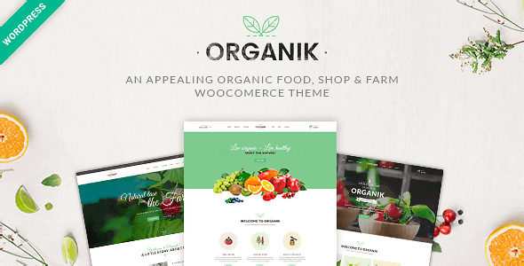 Organik 3.1.1 – An Appealing Organic Store Farm & Bakery WooComerce theme