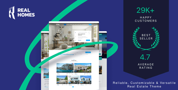 Real Homes 3.21.0 NULLED – WordPress Real Estate Theme