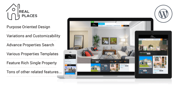 Real Places 1.9.4 – Responsive WordPress Real Estate Theme