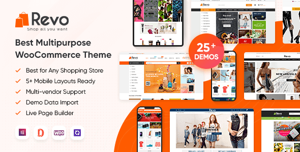 Revo 4.0.16 NULLED – Multi-Purpose Responsive WooCommerce Theme