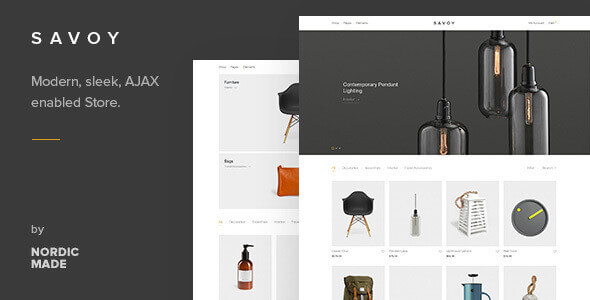 Savoy 2.7.3 – Minimalist AJAX WooCommerce Theme