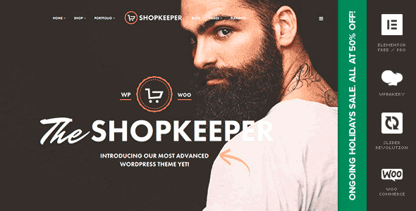 Shopkeeper 2.9.95 – eCommerce WP Theme for WooCommerce