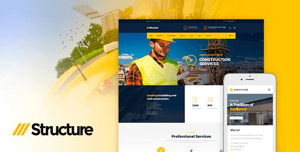 Structure 7.1.5 – Construction WordPress Theme