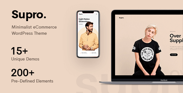 Supro 1.7.0 – Minimalist AJAX WooCommerce WordPress Theme