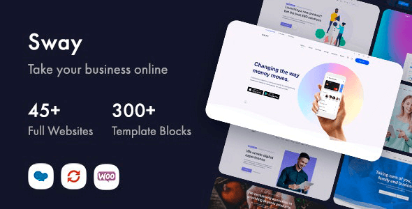 Sway 2.7 NULLED – Multi-Purpose WordPress Theme with Page Builder