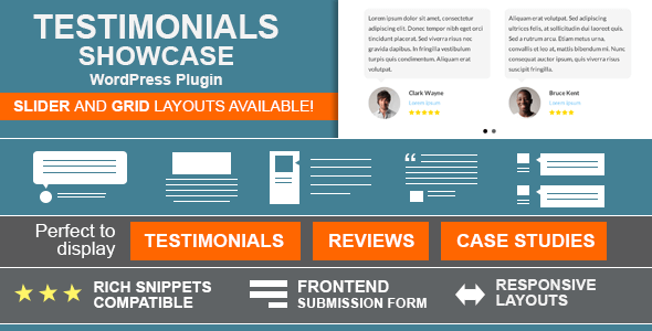 Testimonials Showcase 1.9.13 – WordPress Plugin