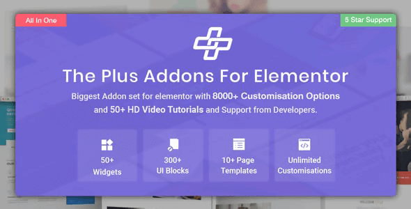 The Plus Addons for Elementor Page Builder 5.1.2 NULLED