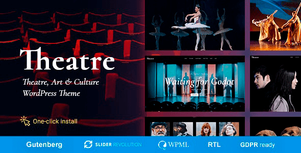 Theater 1.2.5 – Concert & Art Event Entertainment Theme