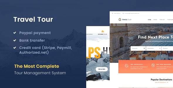 Travel Tour 5.0.2 – Tour Booking Travel WordPress Theme