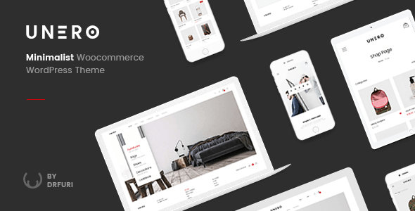 Unero 1.9.8 – Minimalist AJAX WooCommerce WordPress Theme