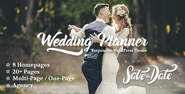 Wedding Planner 5.2 NULLED – Responsive Wedding Theme