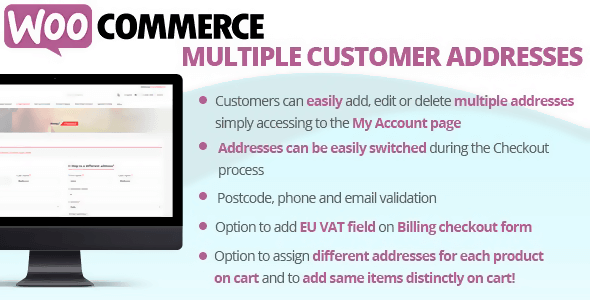 WooCommerce Multiple Customer Addresses 20.7 NULLED