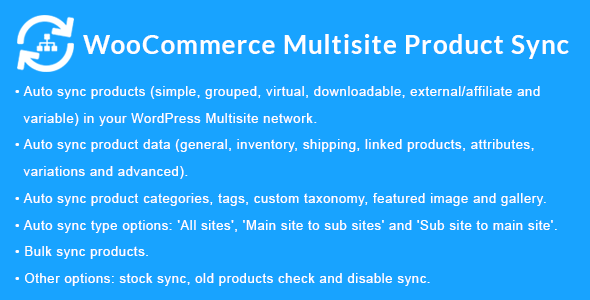 WooCommerce Multisite Product Sync 2.1.3 NULLED