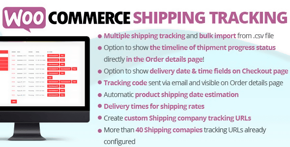 WooCommerce Shipping Tracking 31.9 NULLED