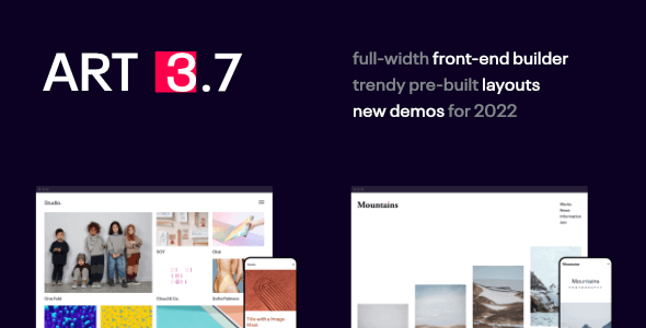 Art 3.11.3 – Simple WordPress Premium Portfolio