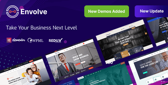 Envolve 1.8 – Consulting Business WordPress Theme