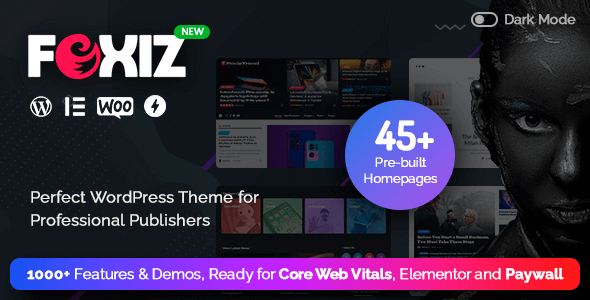 Foxiz 1.6.1 NULLED – WordPress Newspaper News and Magazine