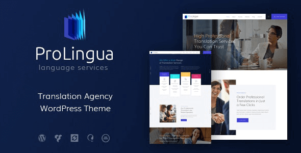 ProLingua 1.1.4 – Translation Bureau & Interpreting Services WordPress Theme