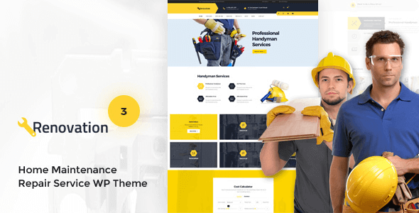 Renovation 4.3.4 – Home Maintenance Repair Service Theme